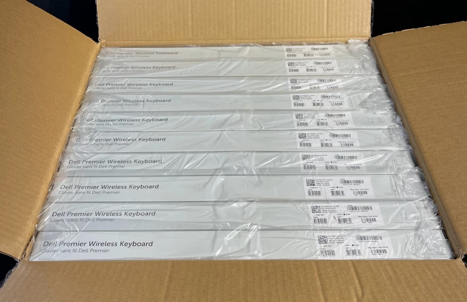 New Dell WK717 Wireless Keyboard w/ USB Receiver / Int'l - French Layout / PDP41 - Image 3 of 4