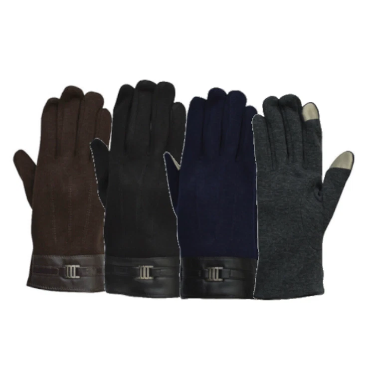 Damen Handschuhe Smartphone Touchscreen mit Fell links &rechts Händer gefüttert - Bild 1 von 1