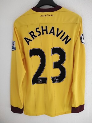 ARSENAL 2010-2011 Arshavin 11 long sleeves camiseta shirt