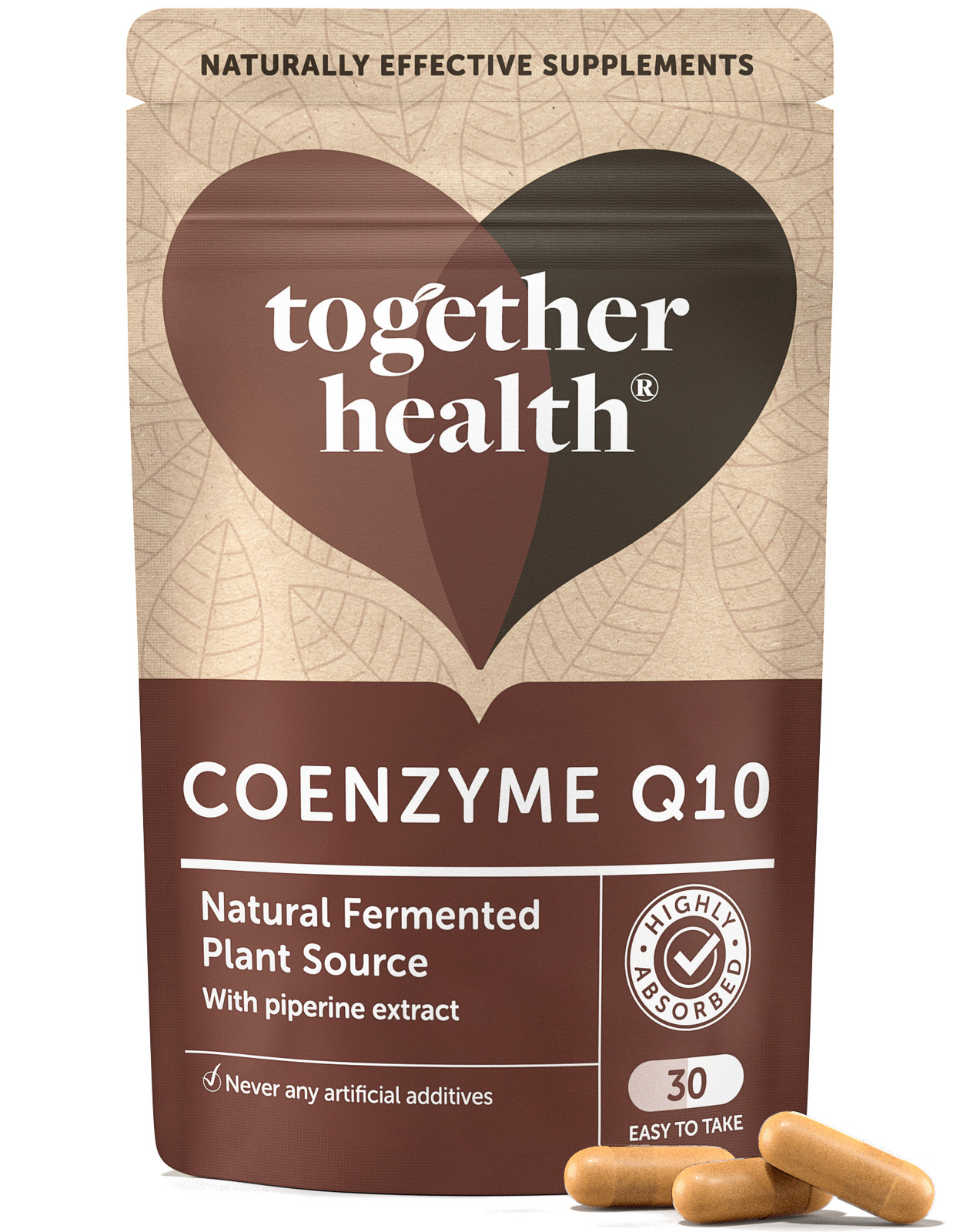 Together Health Plant Based Coenzyme Q10 30 Capsules