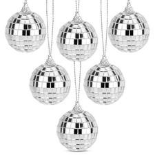 Hanging Disco Ball Party Decorations - 6Pcs Mirror Party...