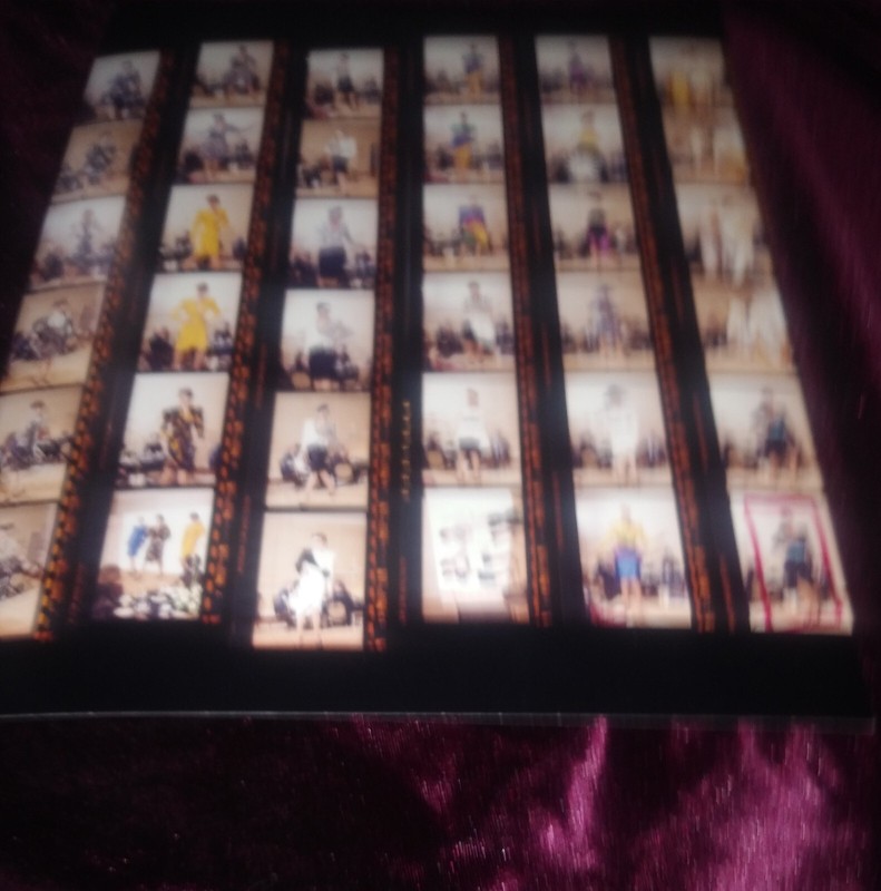 Paul Louis Orrier Fashion Week Show Contact Sheet 1986 