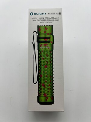 Olight Taschenlampe Warrior Mini 3, Lim.Ed., Zombie, neu, ovp