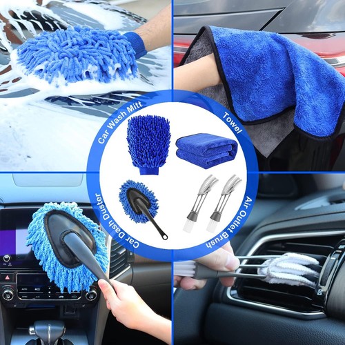 Complete Car Care: The 26 Pcs Ultimate Car Detailing Brush Set Drill Not Include - Picture 6 of 6