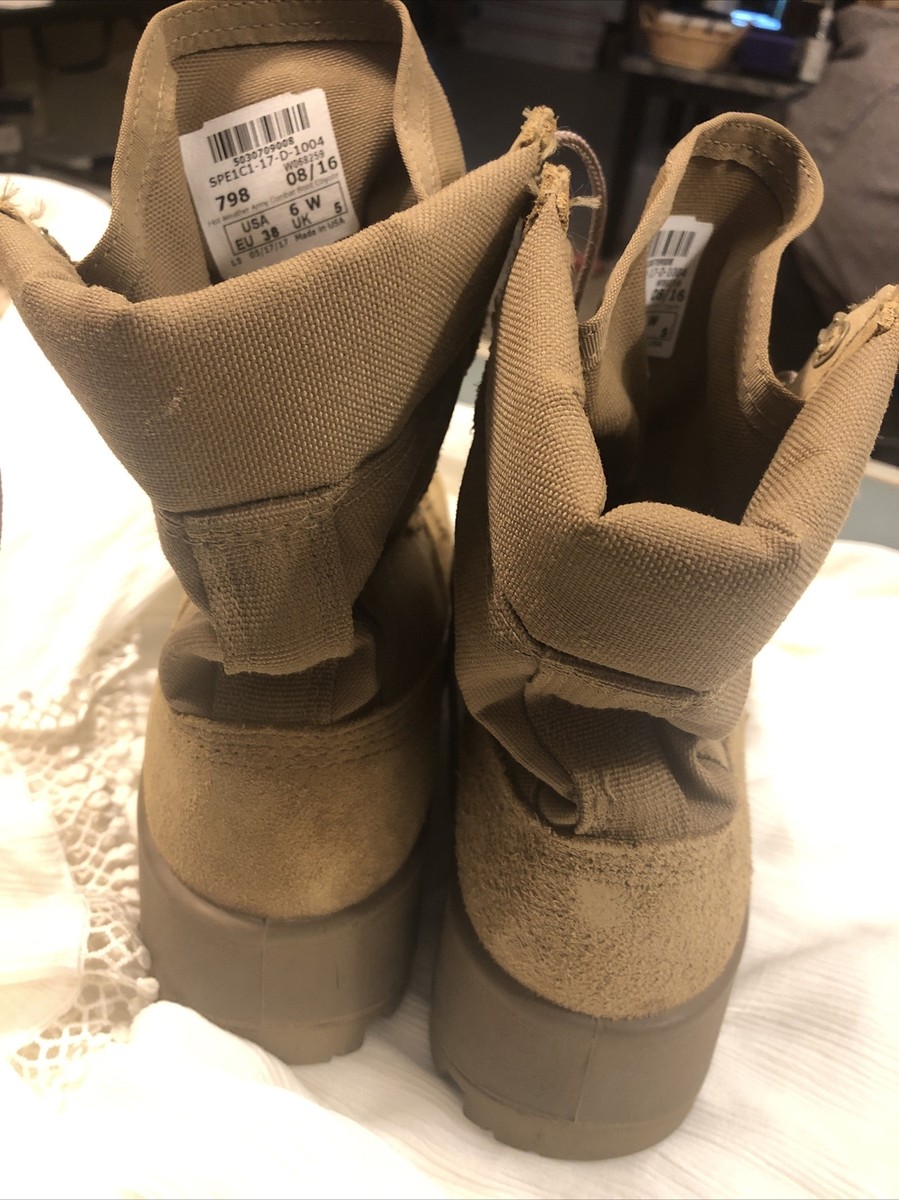 Vibram SPE1C1-17-D-1004 798 Hot Weather Army Combat Boots  display picture 1