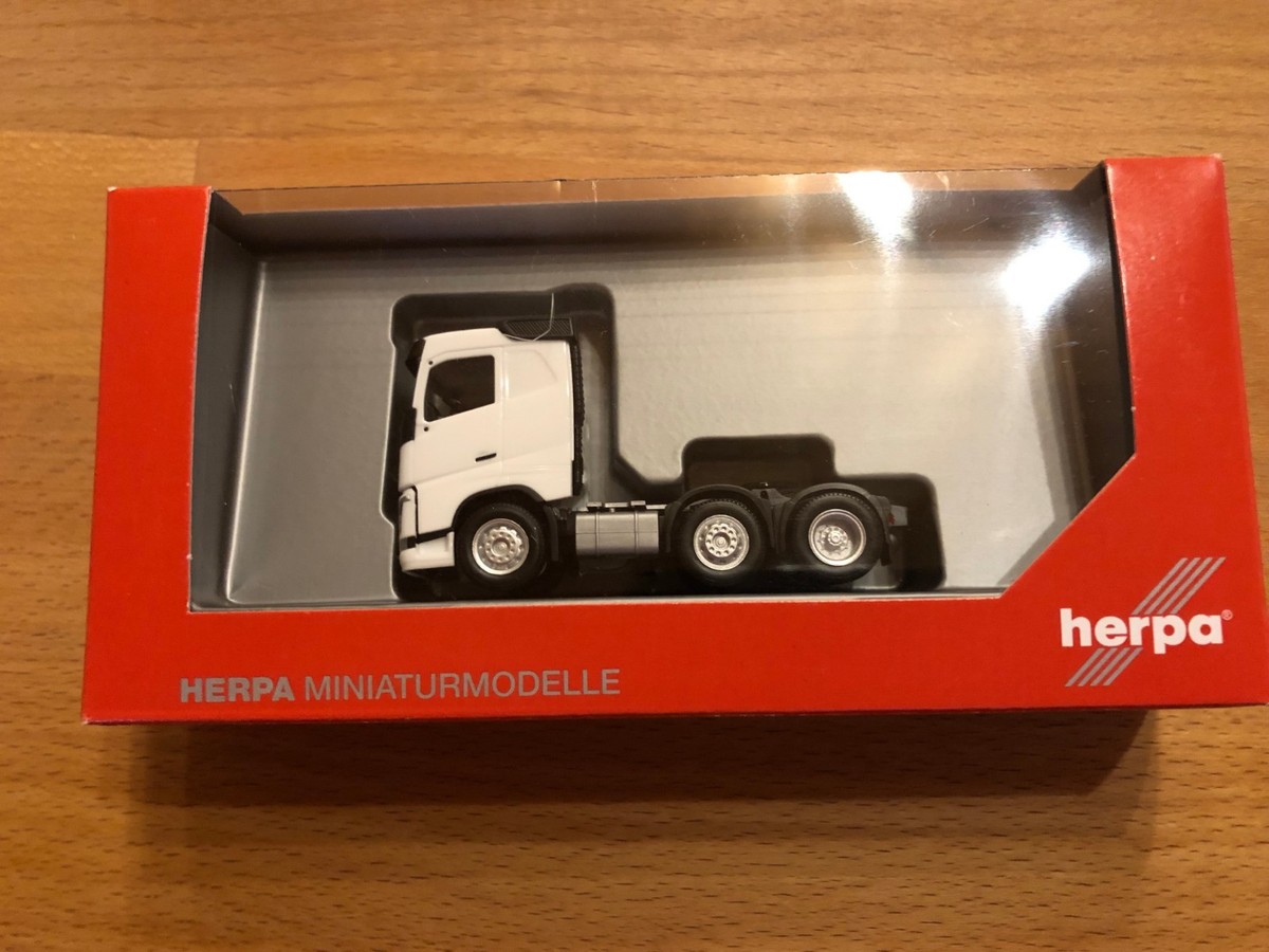 Herpa, Volvo Fh 6x2 Tractor, White | eBay