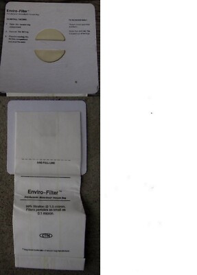 ( 35 )  NEW ENVIRO FILTER #611780 REPLACEMENT VACUUM BAGS