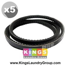 5PK Belt Fits Dexter T300 Washer #9040-076-004 ~~Free Shipping~~