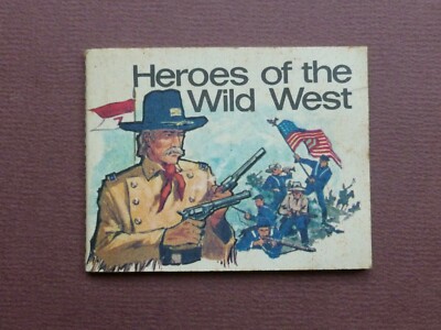 1970 Nabisco Abenteuerbücher - HELDEN DES WILDEN WESTENS - Jesse James Custer Earp