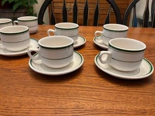 VTG Sampson Bridgwood Lifelong Ironstone Lot Cups & Saucers