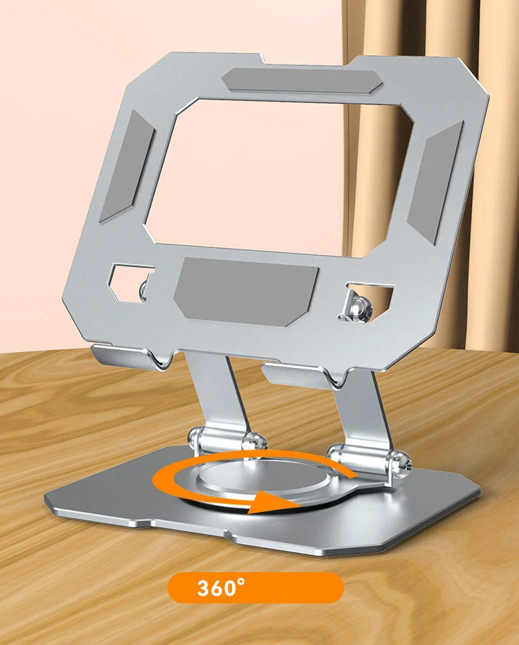 Supporto Tablet iPad da Tavolo Regolabile in Alluminio UNIVERSALE Regolabile - Immagine 4 di 4