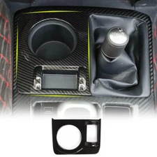 Central 4WD Water Cup Holder Panel Trim Decor Cover Bezels For 4Runner TRD 2010+