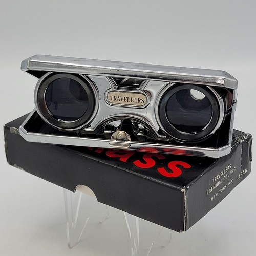 Vintage Travellers Opera Glass Collapsible Binoculars Coated Lens 2.5X Japan eBay