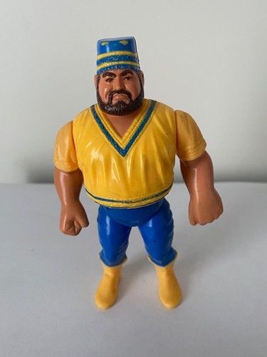 1990 Hasbro WWF Series 1 Akeem Wrestling Action Fi...