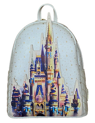 Disney 50th Anniversary Castle Loungefly NWT and all packaging Loungefly Walt Disney World Park Exclusive 50th Anniversary  main image 3