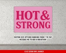Motivational Fitness Banner for Home Gym Wall Decor - Inspiring Custom Design