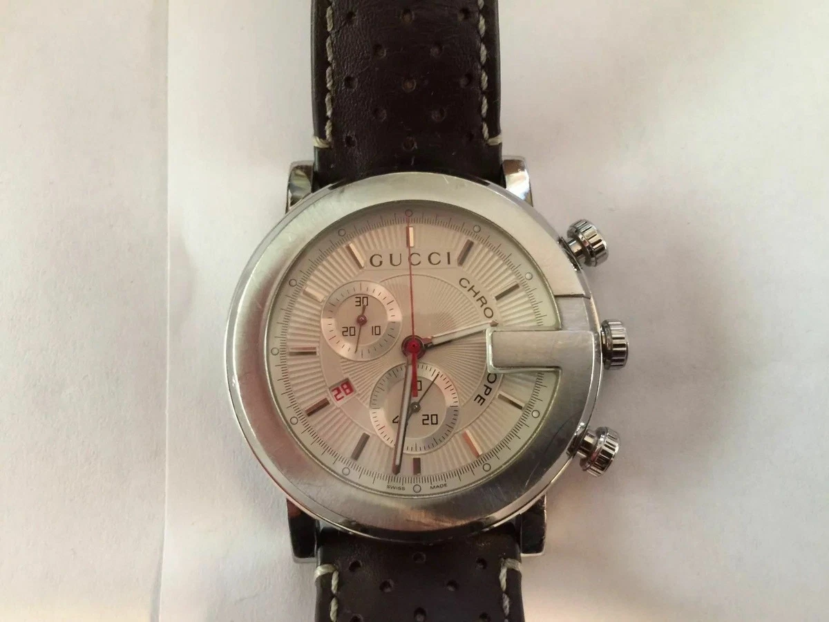 Gucci 101m hotsell chrono watch price