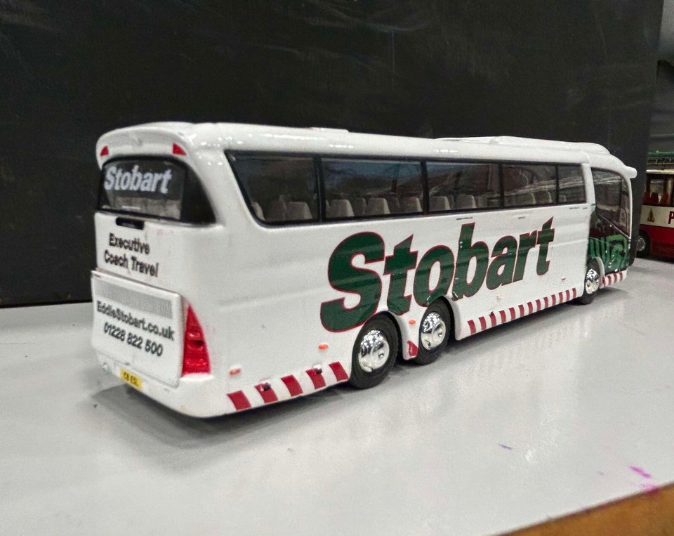 OXFORD DIECASST JOB LOT SCANIA IRIZAR PB EDDIE STOBART EUROLINES MODEL