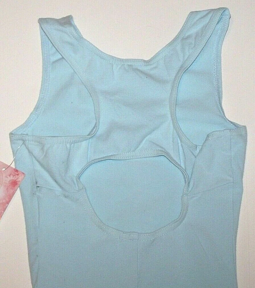 Natalie Theatrical Biketard Unitard Leotardo Tanque Bicicleta Pantalones Cortos Body B Nuevo Niña Foto 4 de 4