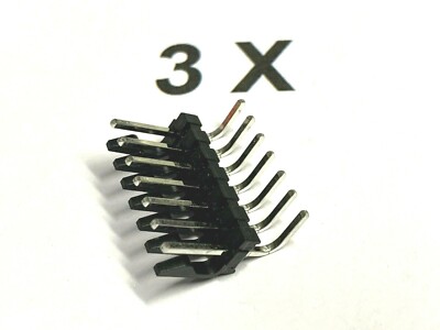 Molex, 26-48-2076 but tinned, header, 7pin.abg. RM3,96, 7A, 250V, 3 Piece