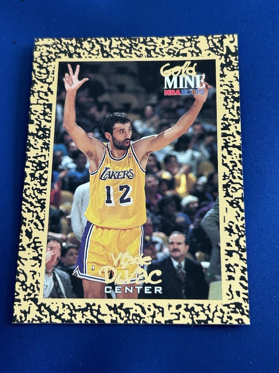 Vlade Divac 1994-95 NBA Hoops Gold Mine Basketball Card #441