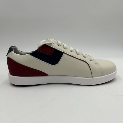 FootJoy Womens FJ Links Golf Shoes, Bone/Burgundy, size 9.5 M - Picture 3 of 8