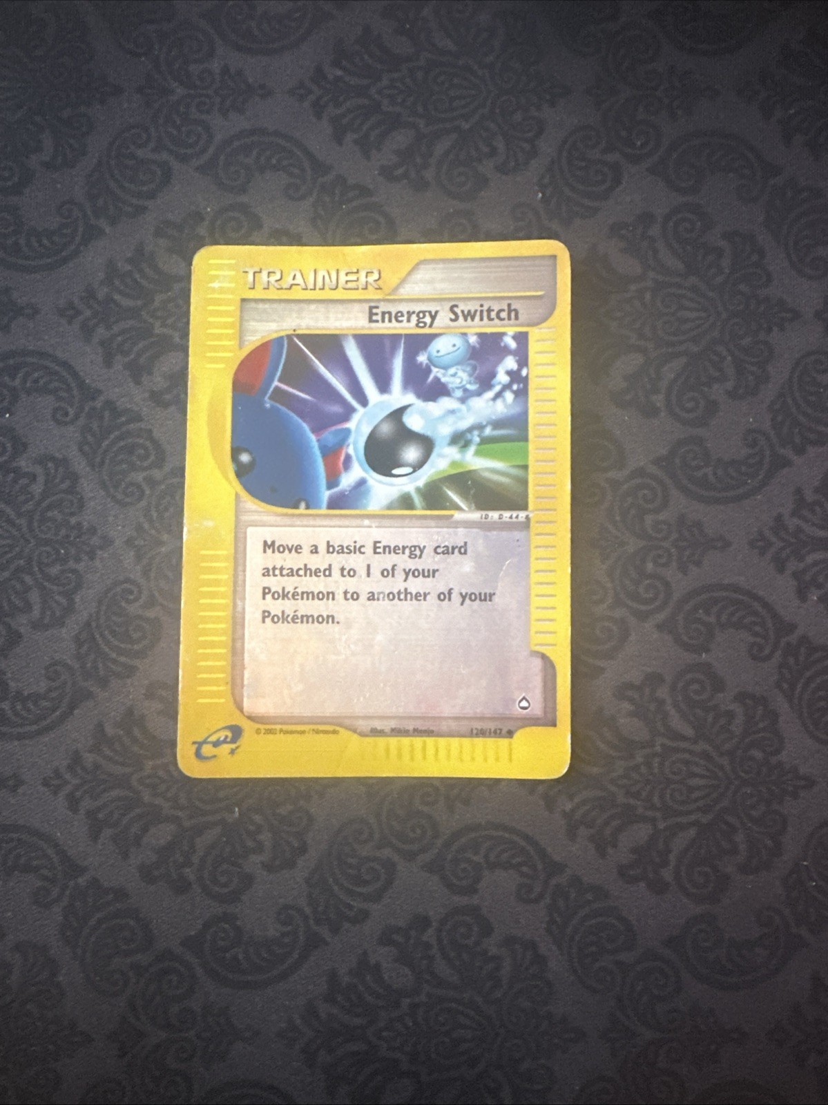 2002 Pokemon TCG Trainer Energy Switch 120/147 Reverse Holo Aquapolis