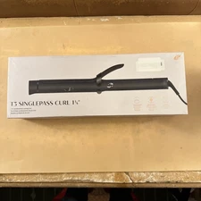 T3 SinglePass Curl X Extra-Long Barrel Curling Iron 1  1”4 Black