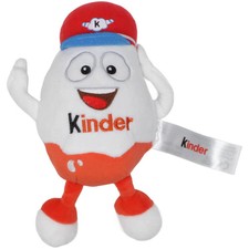 Ferrero Plüsch-Überraschungsei mit Kappe Kuscheltier 20cm Gebraucht Maskottchen