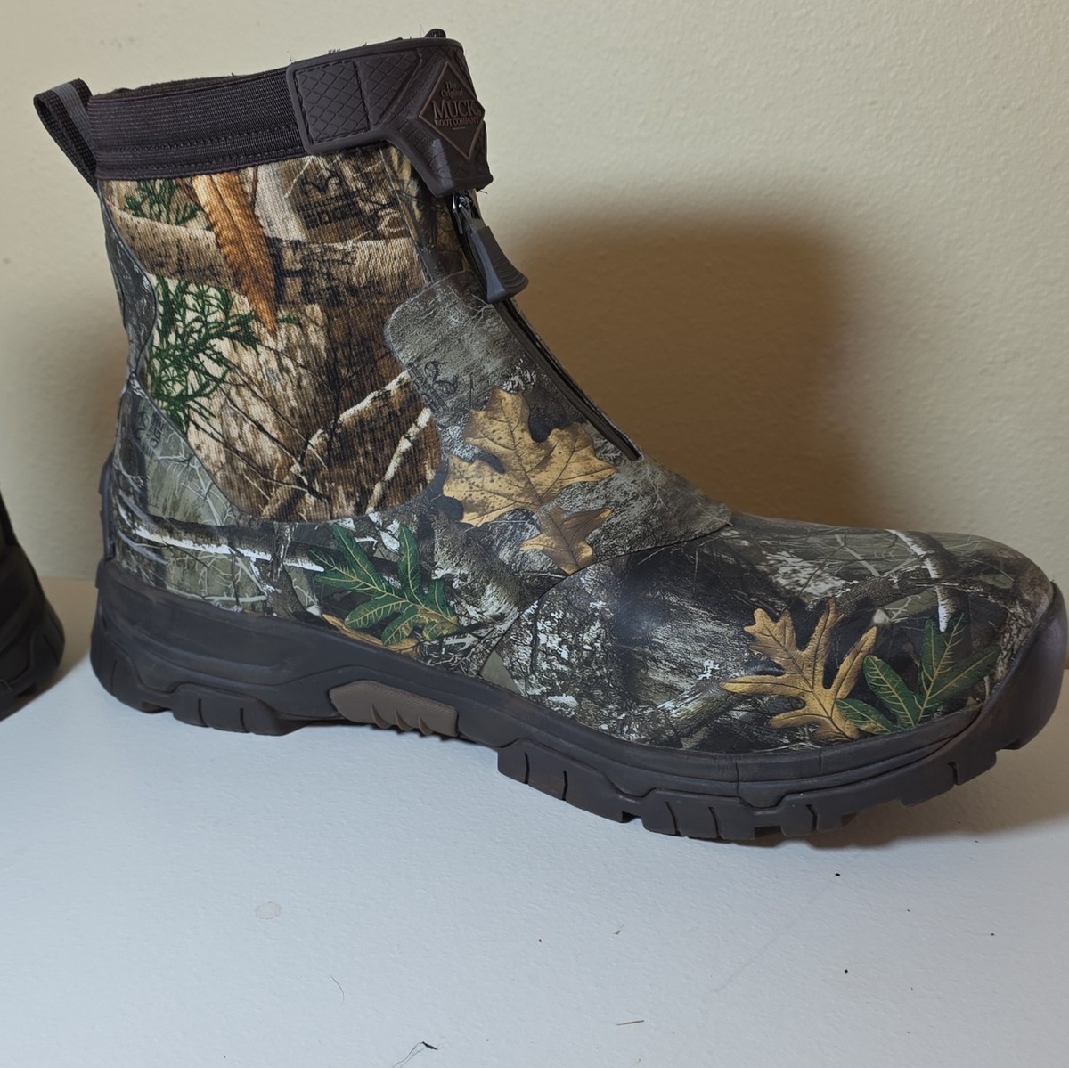The Original Muck Boot Company Realtree Edge Camo Zip 