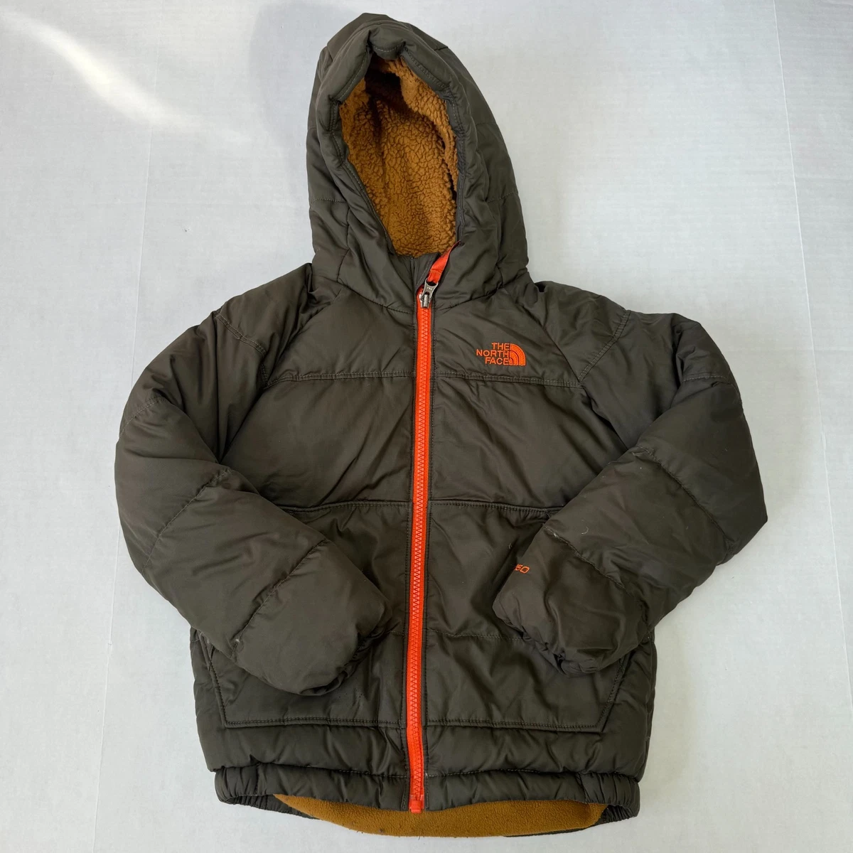 The North Face Boys' Puffer Jacket Green Outerwear for sale | eBay