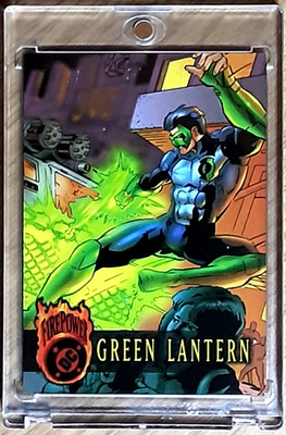 1996 Outburst: Firepower Card 59 GREEN LANTERN.