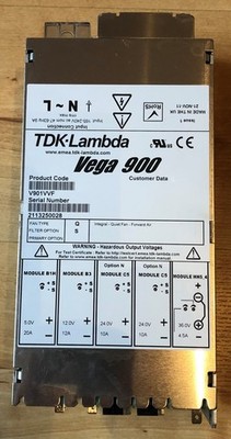 TDK-Lambda-Vega 900 - V901VVF - Netzteil - 5V/20A - 12V/12A - 24V/10A - 26V/4,5A