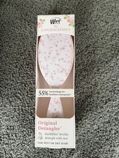 New Wet Brush x Love Shack Fancy Original Detangler Hair Brush -English Ivy Pink