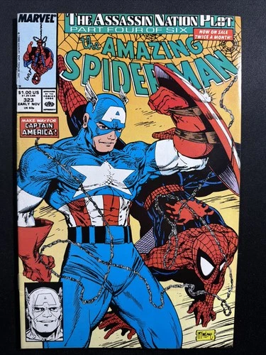 Amazing Spider-Man #323 1989 Marvel Comics Todd Mcfarlane 1st Print VF