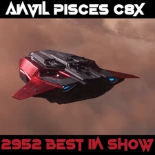 STAR CITIZEN - RARE C8X PISCES EXPEDITION BEST IN SHOW 2952 - 10 YEARS INSURANCE