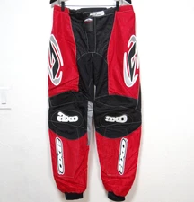 AXO BMX Motorcycle Pants Red/Black MX Off-road ATV Men's Size 38 NOS NEW NWOT