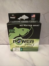 Power Pro Lenza da Pesca Intrecciata 15 libbre Test 300 Yds Muschio Verde 100% Spectra