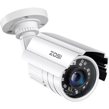 80 Ft. Wired 2MP Outdoor Bullet Security Camera Compatible with 4-In-1 HD-CVI/TV