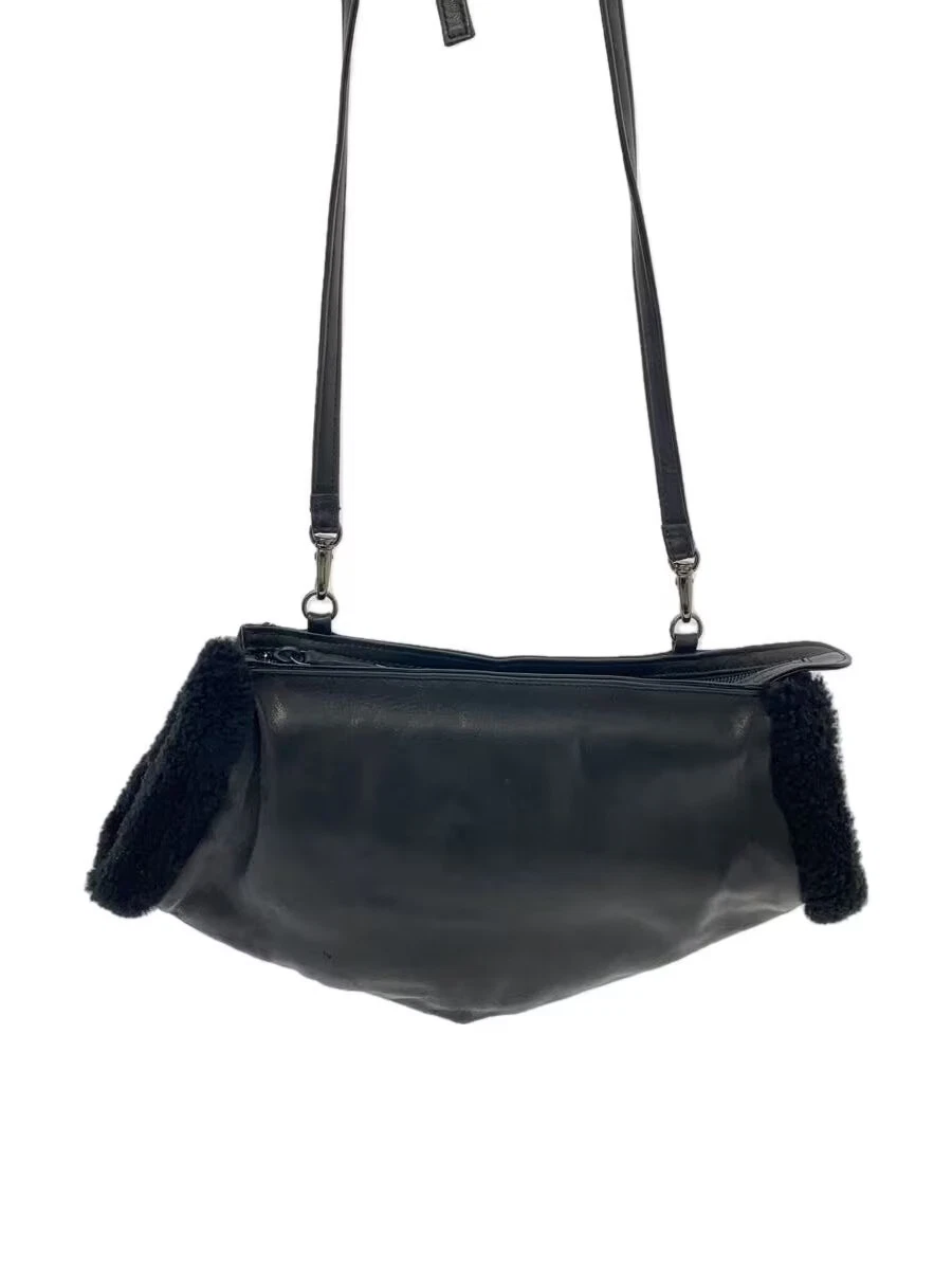 Yohji Yamamoto Black Leather Exterior Bags & Handbags for Women