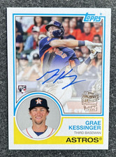2024 Topps Archives Grae Kessinger RC Rookie On-Card 1983 Fan Favorites Auto. rookie card picture