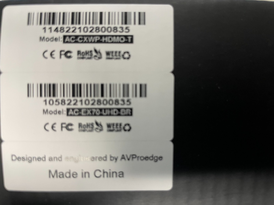 New ConferX AC-CXWP-HDMO- BKT 70M HDMI AUTO-SENSING WALL PLATE KIT | eBay