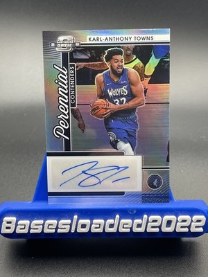 2021-22 Contenders Optic Perennial Contenders Autographs Karl Anthony Towns /99