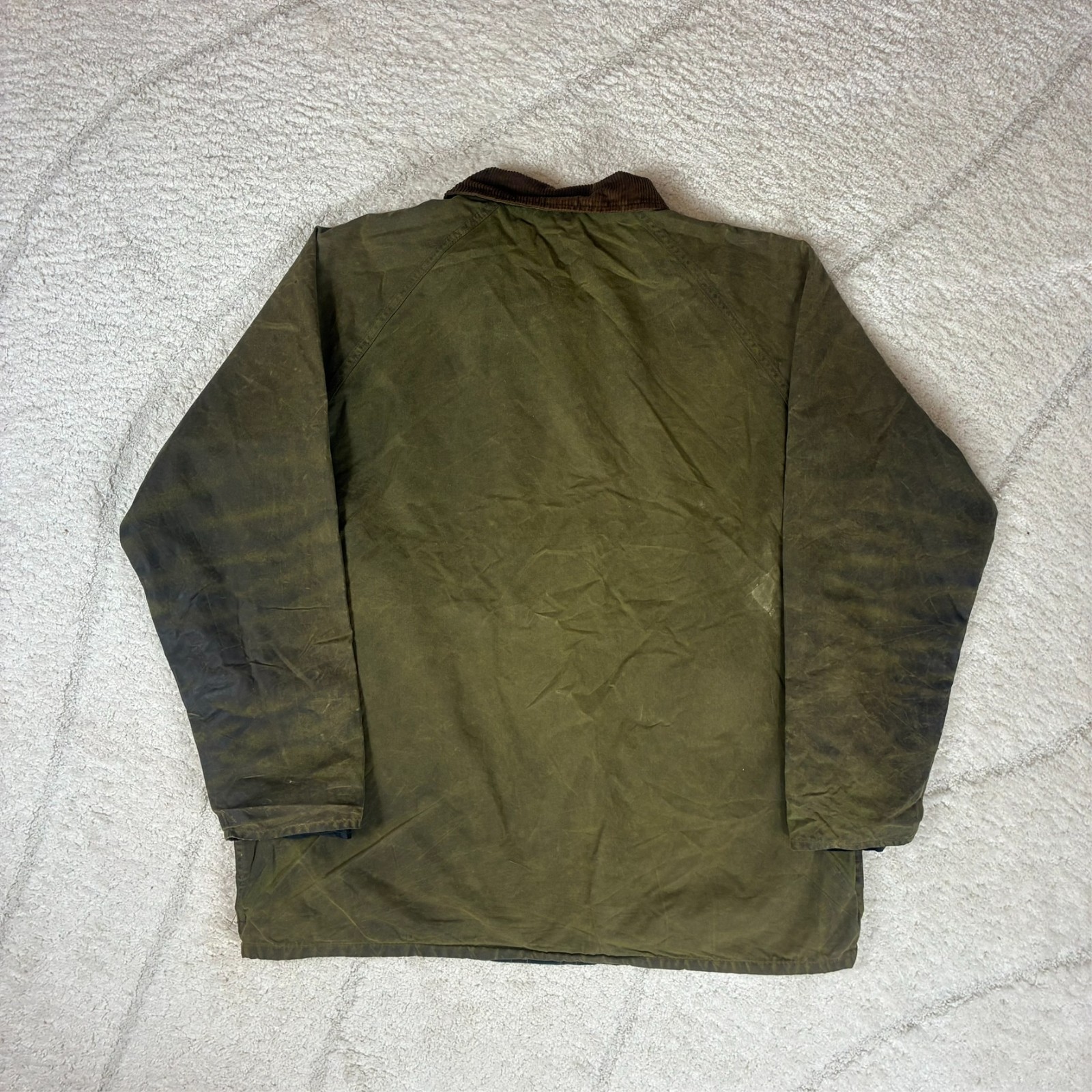 VTG Scippis Australian Wear 90's Tanami Green Oversized Large Utility Wax Jacket image 8