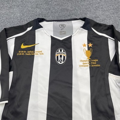 Rare Vintage Juventus Nike 2004 2005 Home Jersey Prototype Sample