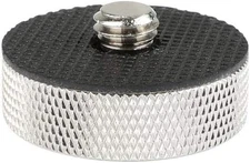 CAMVATE 1/4"-20 Female to 3/8"-16 Male Screw Adapter for Camera Black, Silver 