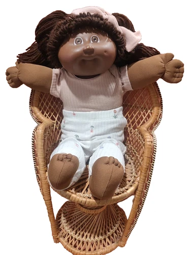 1978/1982 VINTAGE AFRICAN AMERICAN CABBAGE PATCH DOLL, EXCELLENT CONDITION