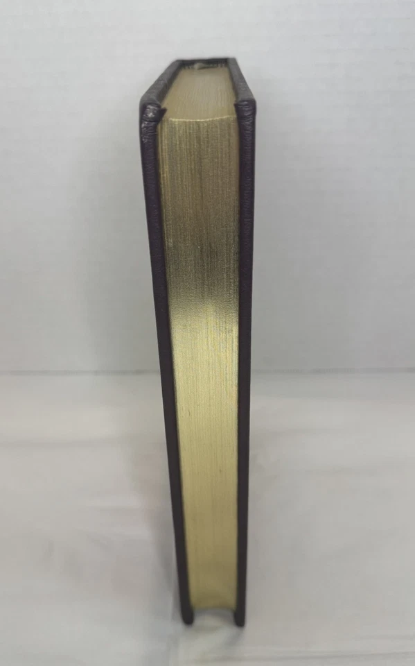 SIGNED/FRANKLIN LIBRARY ~ New and Selected Poems, Robert Penn Warren LEATHER VG - Image 3 of 4