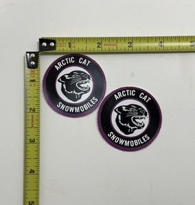 Arctic Cat Swoosh Vintage Snowmobile License Plate