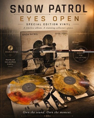 Snow Patrol Eyes Open 20th Anniversary Blood Records Vinyl LP /750